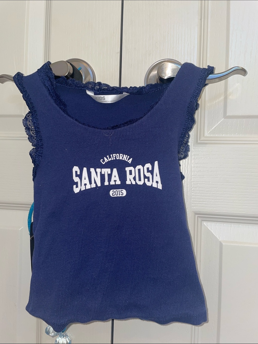 Santa Rosa Navy Girls' Graphic Tank Top